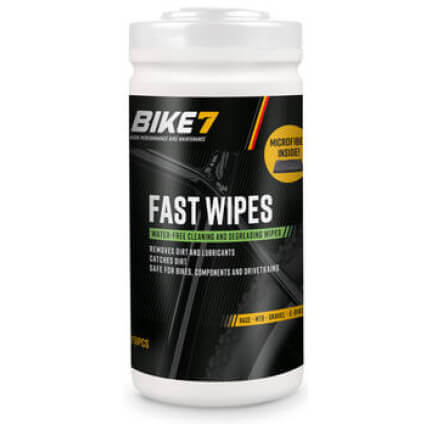 Bike7 - Fast Wipes Pot De 70 Lingettes + Chiffon De Microfibre